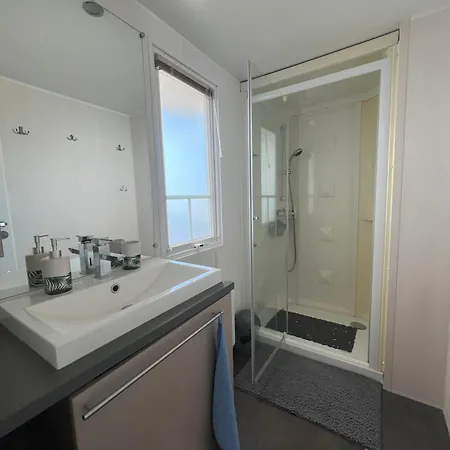Campingplatz Del Mar 125, Mobile O'hara Superieur 1060, 3 Chambres, 40 M2, Terrasse