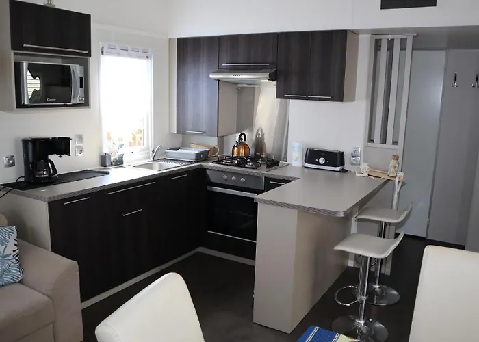 Parque de Campismo Del Mar 125, Mobile O'hara Superieur 1060, 3 Chambres, 40 M2, Terrasse Argelès-sur-Mer